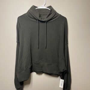 Old Navy Dark Gray Cowl Neck Hoodie